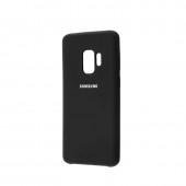 Чехол Soft Case для Samsung G965 Galaxy S9 Plus Чёрный FULL