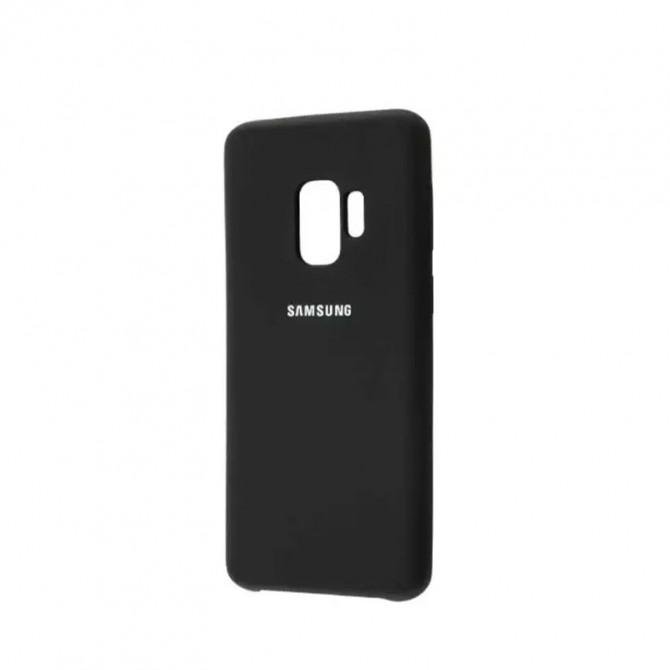 Чехол Soft Case для Samsung G965 Galaxy S9 Plus Чёрный FULL