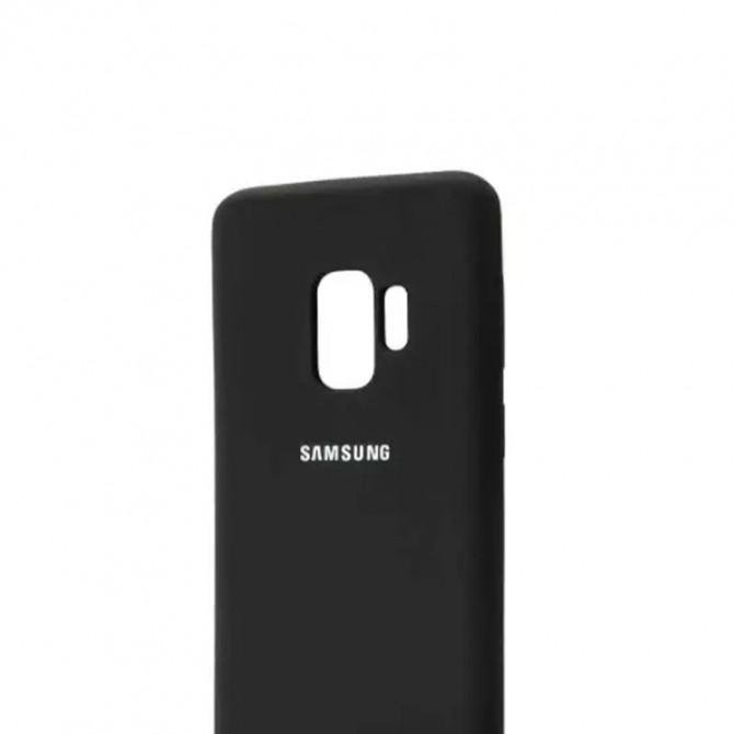 Чехол Soft Case для Samsung G965 Galaxy S9 Plus Чёрный FULL-1