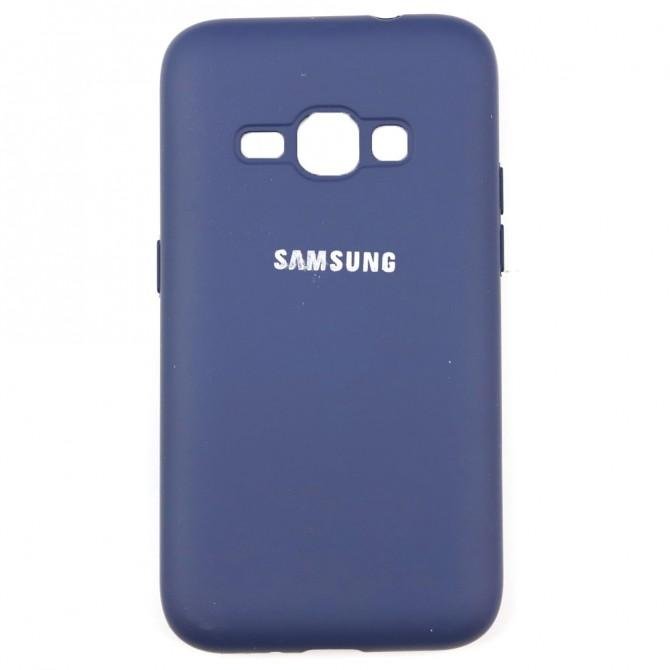 Чехол Soft Case для Samsung J120 Синий FULL-1