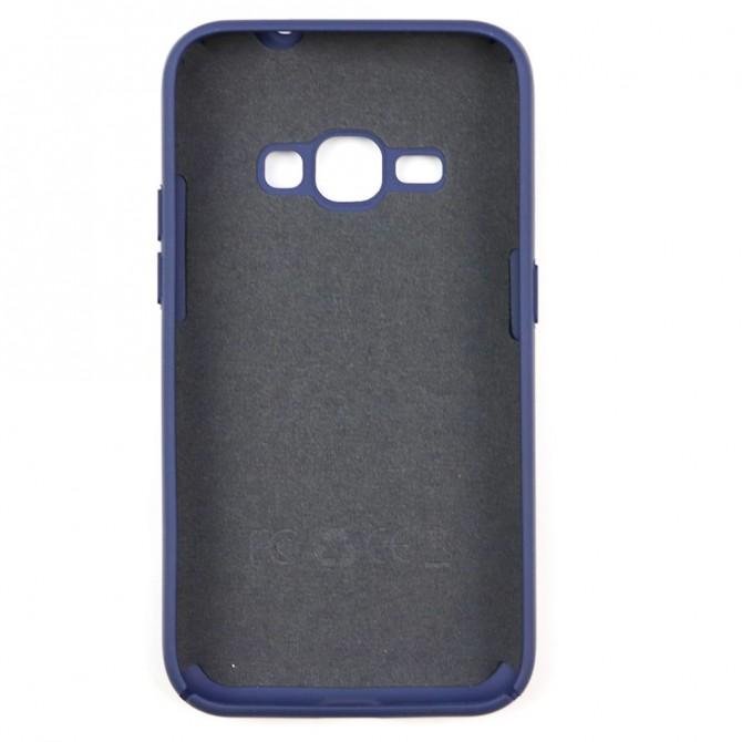 Чехол Soft Case для Samsung J120 Синий FULL-2