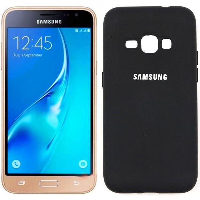 Чехол Soft Case для Samsung J120 Чёрный FULL