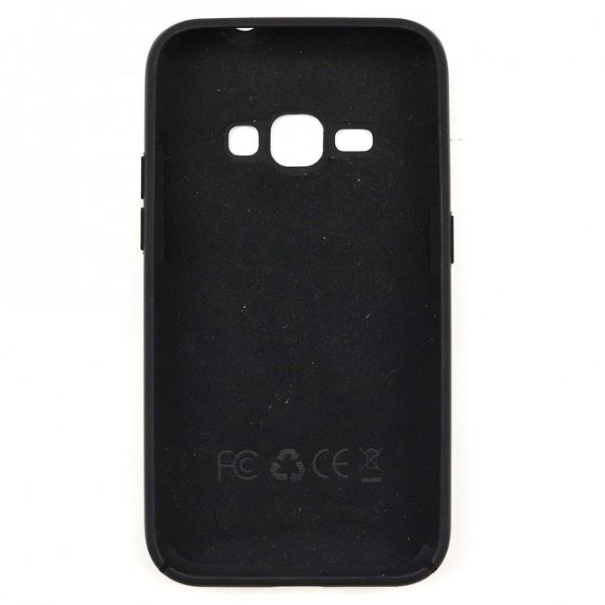 Чехол Soft Case для Samsung J120 Чёрный FULL-2
