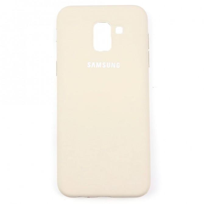 Чохол Soft Case для Samsung J6 2018 Сiрий FULL-1