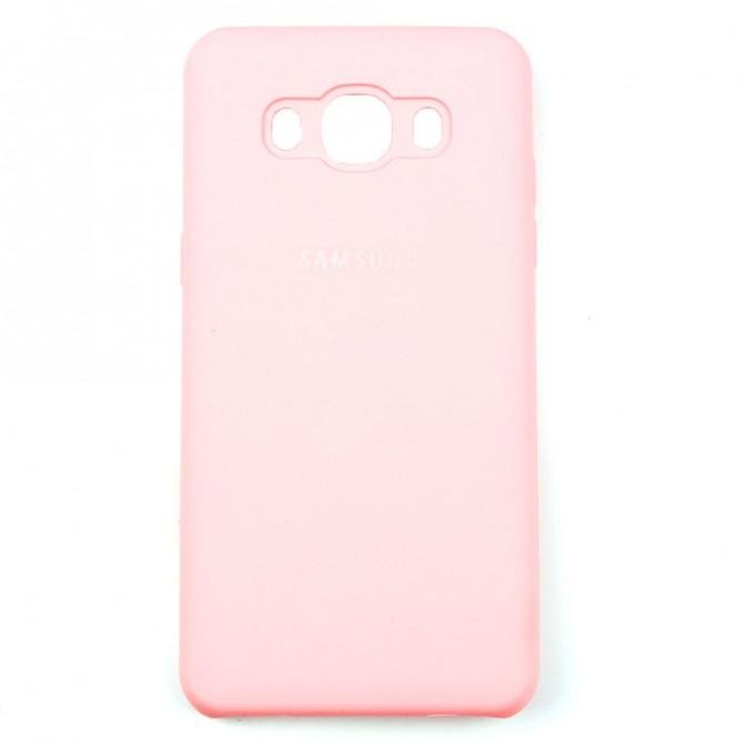 Чохол Soft Case для Samsung J710 (J7-2016) Рожевий FULL-1