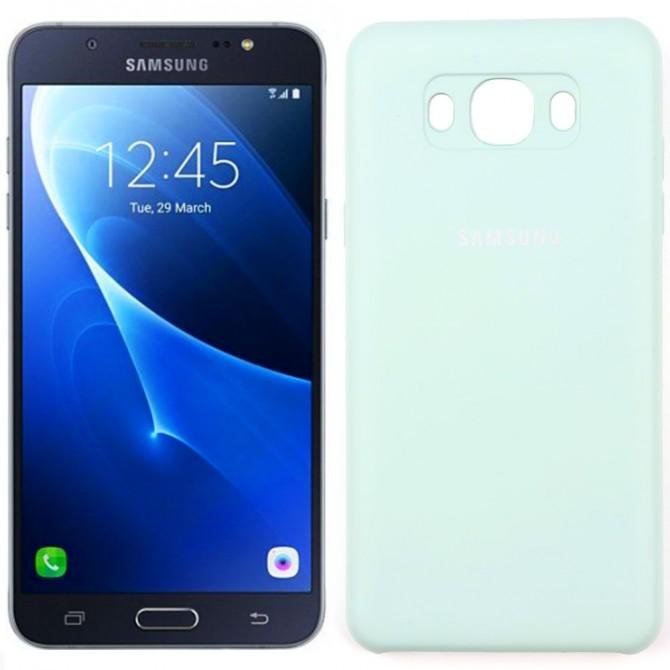 Чехол Soft Case для Samsung J710 (J7-2016) Голубой FULL