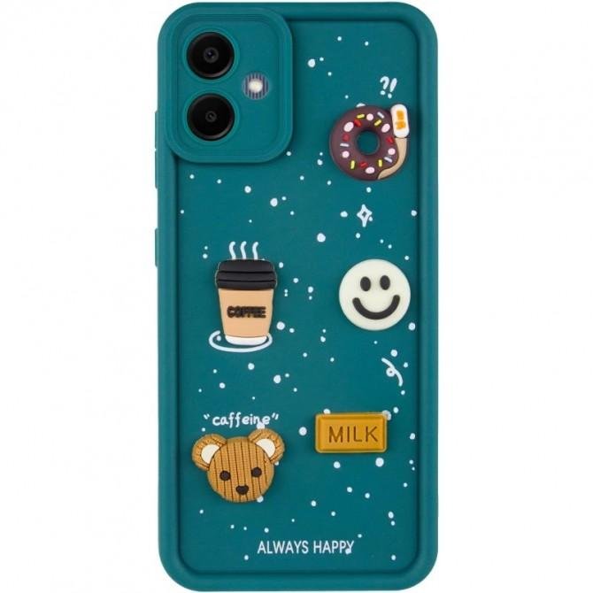 Чехол TPU Toys Case для Samsung Galaxy A16 4G/5G (Pine Green/ Always Happy)