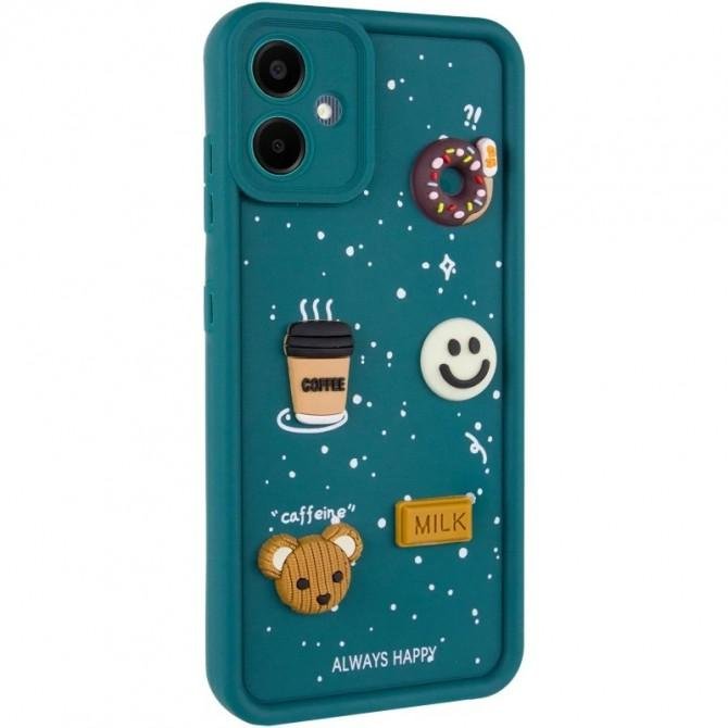 Чехол TPU Toys Case для Samsung Galaxy A16 4G/5G (Pine Green/ Always Happy)-1