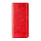 Чехол-книжка Leather Gelius New for Samsung A225/M325 Galaxy A22/M32 Red