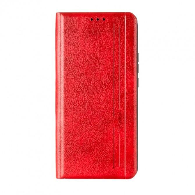 Чехол-книжка Leather Gelius New for Samsung A225/M325 Galaxy A22/M32 Red