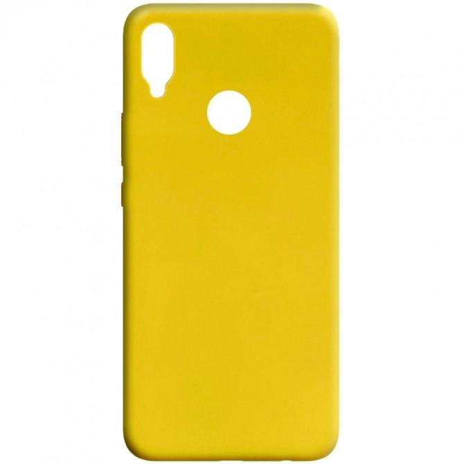 Силиконовый чехол Candy для Xiaomi Redmi Note 7 Желтый