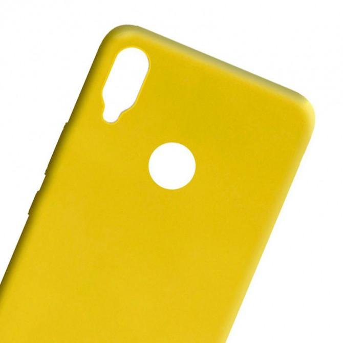 Силиконовый чехол Candy для Xiaomi Redmi Note 7 Желтый-2