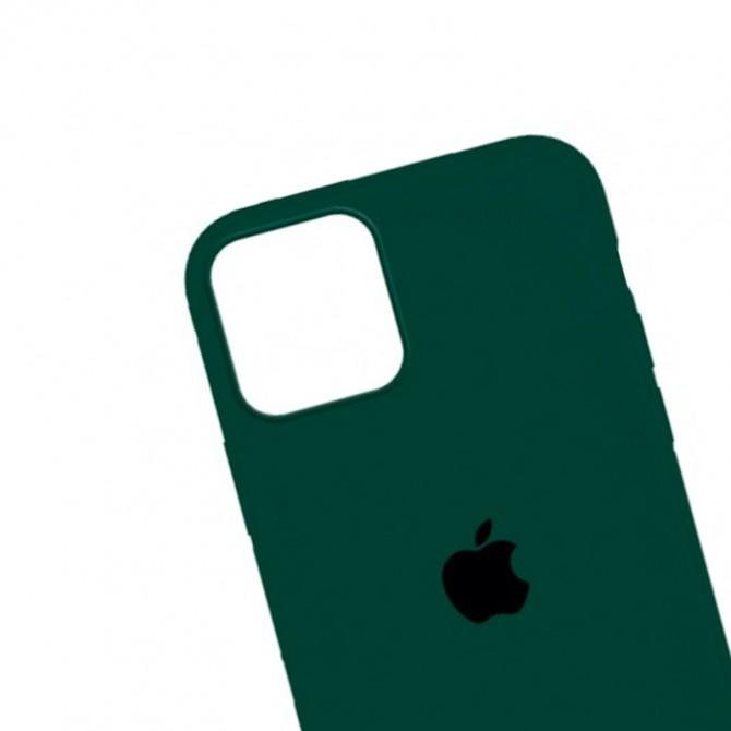 Силиконовый чехол для iPhone 16 Pro Forest Green FULL-1