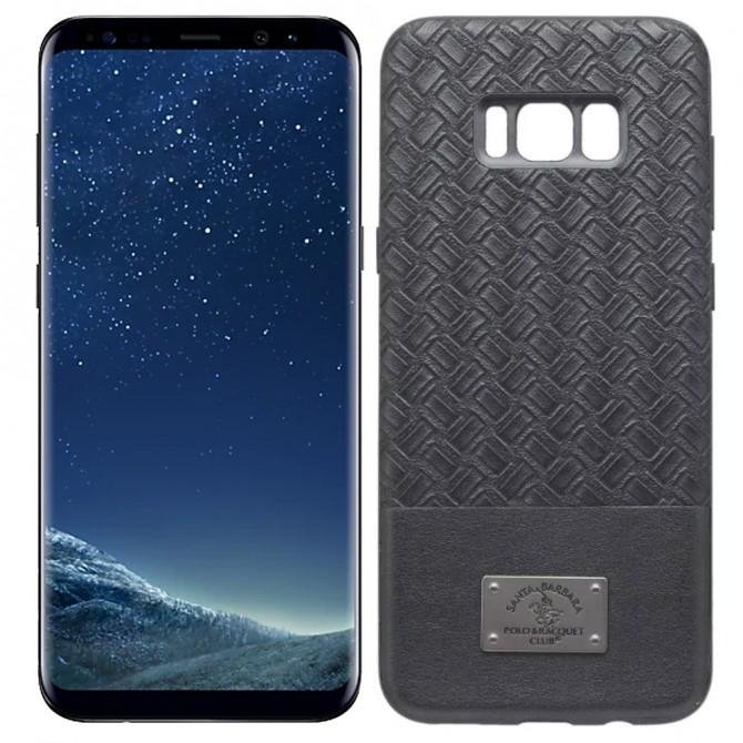 Чехол Polo Chevron для Samsung G955 Galaxy S8 Plus Чёрный