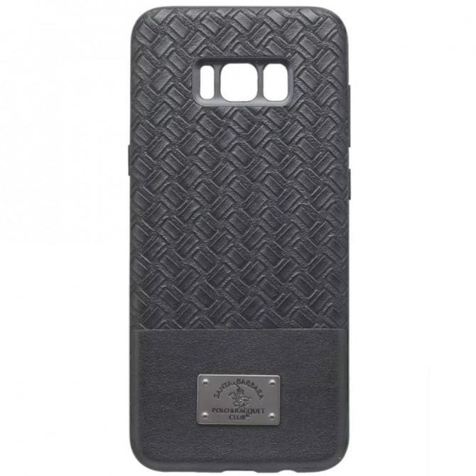 Чехол Polo Chevron для Samsung G955 Galaxy S8 Plus Чёрный-1
