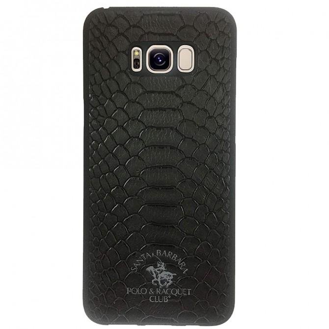 Чохол Santa Barbara Polo & Racquet Club Knight для Samsung G955 Galaxy S8 Plus Чорний-1