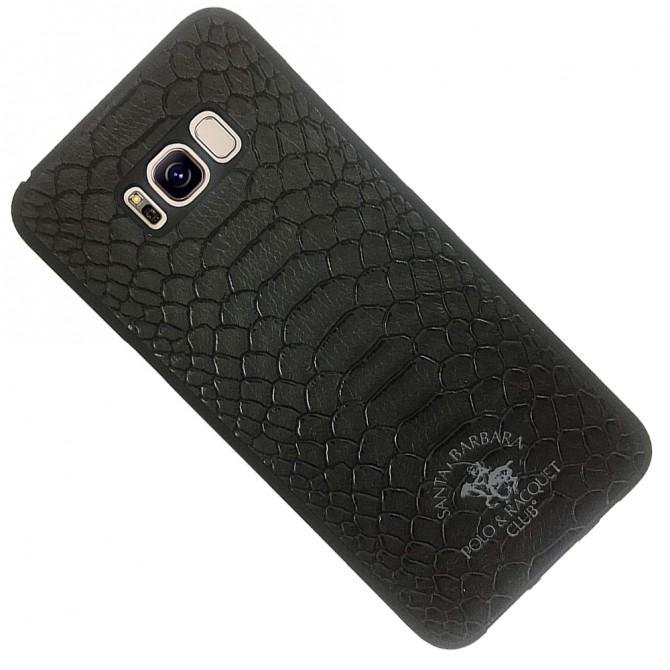 Чохол Santa Barbara Polo & Racquet Club Knight для Samsung G955 Galaxy S8 Plus Чорний-2