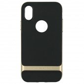 Чохол Rock Royce Series TPU+PC для Apple iPhone X (Чорний / Золотий) Чохол Rock Royce Series TPU+PC для Apple iPhone X (Чорний / Золотий)