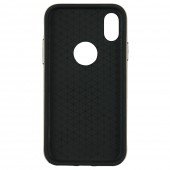 Чохол Rock Royce Series TPU+PC для Apple iPhone X (Чорний / Золотий) Чохол Rock Royce Series TPU+PC для Apple iPhone X (Чорний / Золотий)