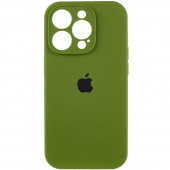 Силіконовий чохол для iPhone 12 Pro Хакі FULL