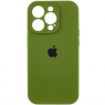 Силіконовий чохол для iPhone 12 Pro Хакі FULL