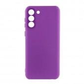 Чехол Original Soft Case Samsung G990 Galaxy S21 FE Фиолетовый FULL