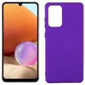 Чехол Soft Case для Samsung A325 Galaxy A32 Фиолетовый FULL