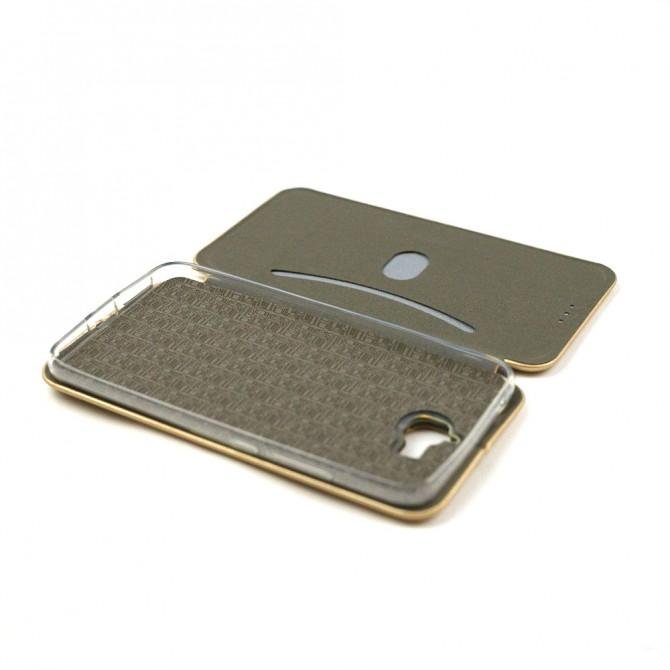 Чехол книжка U-Like Best для Huawei Y6 Pro Gold-3