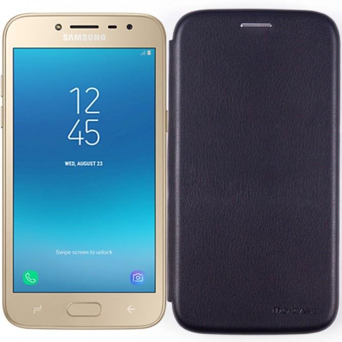 Чехол книжка U-Like Best для Samsung Galaxy J250 (J2 2018) Чёрный