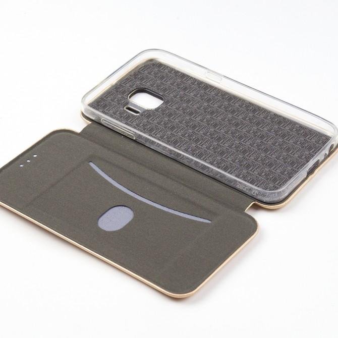 Чехол книжка U-Like Best для Samsung Galaxy J250 (J2 2018) Gold-5