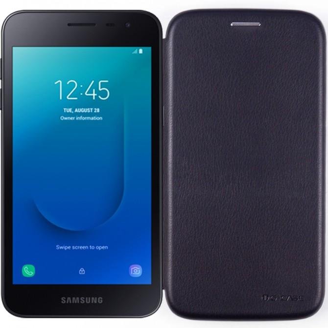 Чехол книжка U-Like Best для Samsung Galaxy J260 (J2 Core) Чёрный