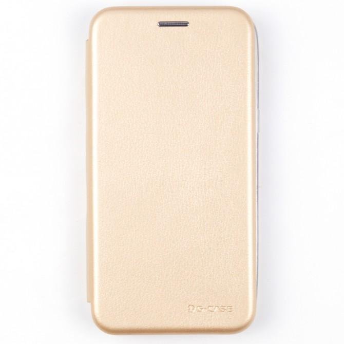 Чохол книжка U-Like Best для Samsung Galaxy J260 (J2 Core) Золотий-1