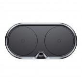 Бездротовий зарядний пристрій Baseus Dual Wireless Charger (WXXHJ-A01) Чорний