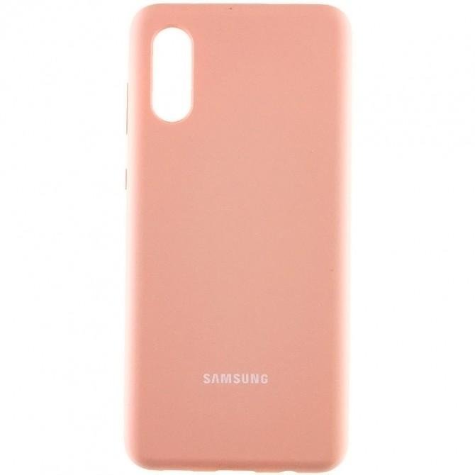 Чехол Original Soft Case Samsung A015 Galaxy A01 2020 Бежевый FULL