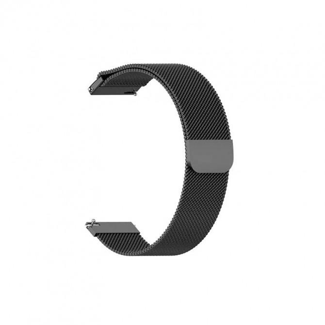 Ремешок для Samsung Gear S3 Milanese Design 22 mm Black