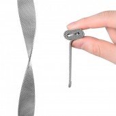 Ремінець універсальний 20mm Milanese Loop Silver Ремінець універсальний 20mm Milanese Loop Silver