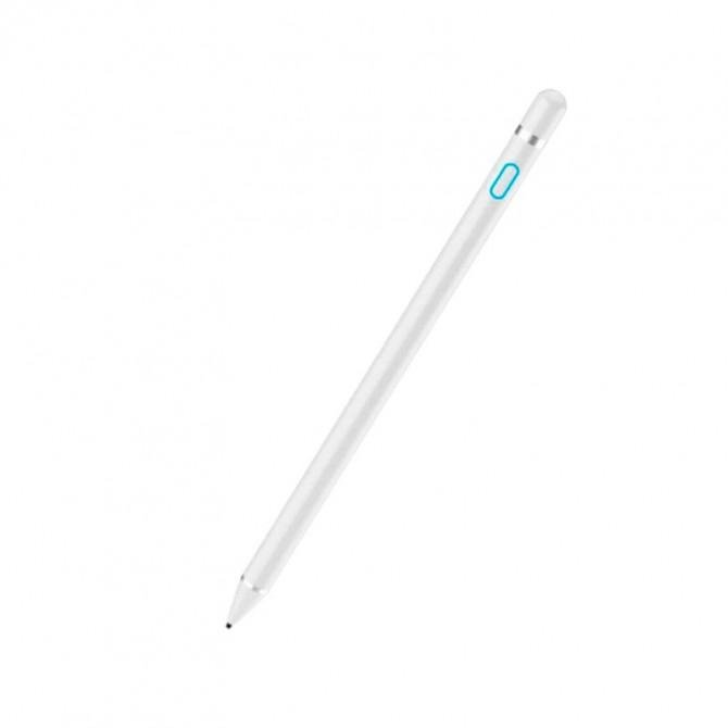 Стилус емкостной Universal Stylus pencil 22-62 (active) White