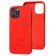 Чехол Leather Croc Case для Apple Iphone 12 Pro Max Red