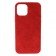 Чехол Leather Croc Case для Apple Iphone 12 Pro Max Red