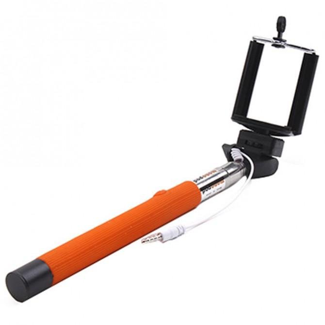 Монопод Optima Z07-5S Orange + кнопка через 3,5"-1