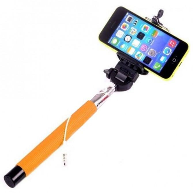 Монопод Optima Z07-5S Orange + кнопка через 3,5"-2