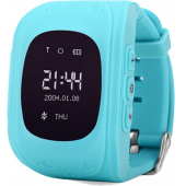 Детские умные часы с GPS трекером GW300 (Q50) Blue