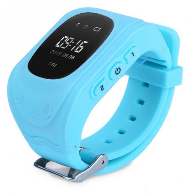 Детские умные часы с GPS трекером GW300 (Q50) Blue-2