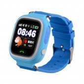 Детские умные часы с GPS трекером TD-02 (Q90) Blue Детские умные часы с GPS трекером TD-02 (Q90) Blue