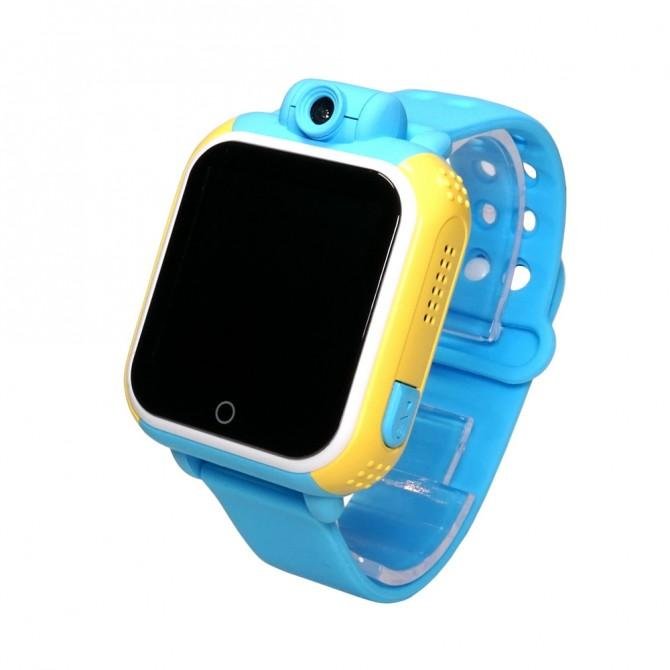 Детские умные часы с GPS трекером TD-07 (Q20) Blue-2