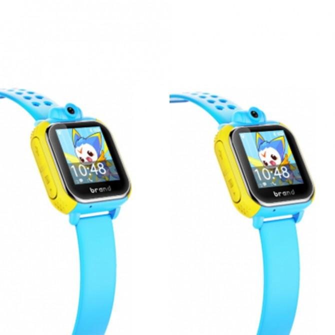 Детские умные часы с GPS трекером TD-07 (Q20) Blue-3