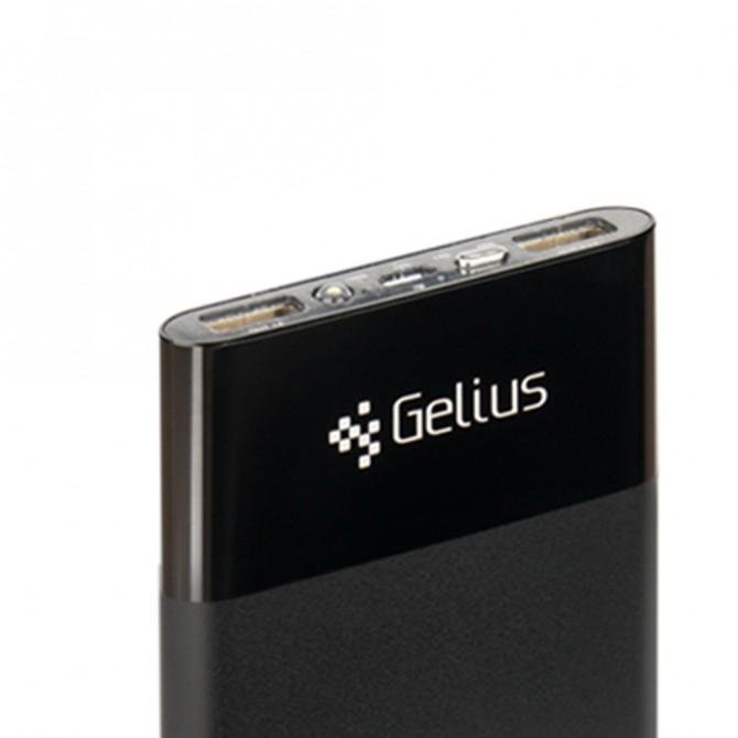Повербанк Gelius Pro Ultra Thin 8000mAh Чорний-2