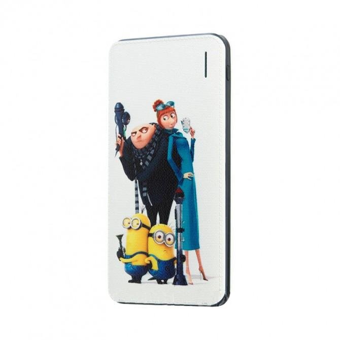 Повербанк Print Minions 10000 mAh(Real 5000mAh)