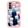Чехол TPU Cloudy Pictures для Samsung Galaxy A56 5G Bears