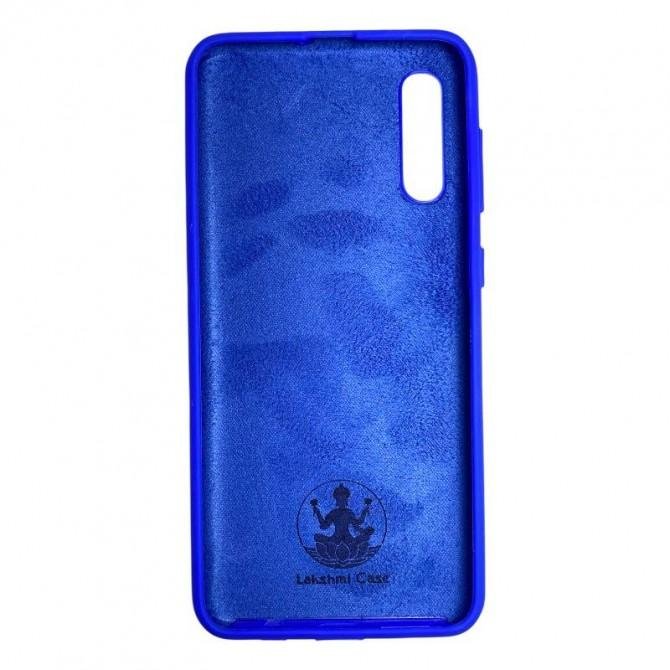 Силиконовый чехол для Samsung A307/A505 Galaxy A30s/A50 2019 Неоново Синий FULL-2